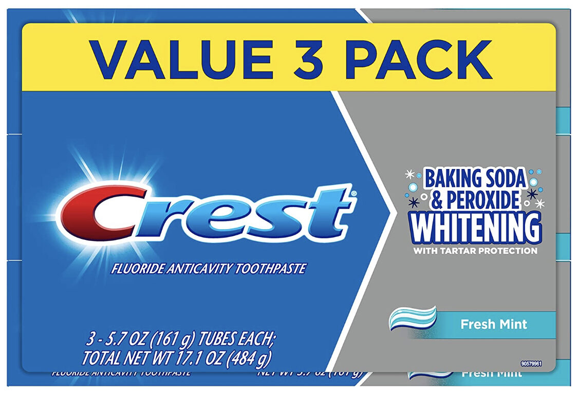 Crest Toothpaste, 3 Pack The Coupon Thang