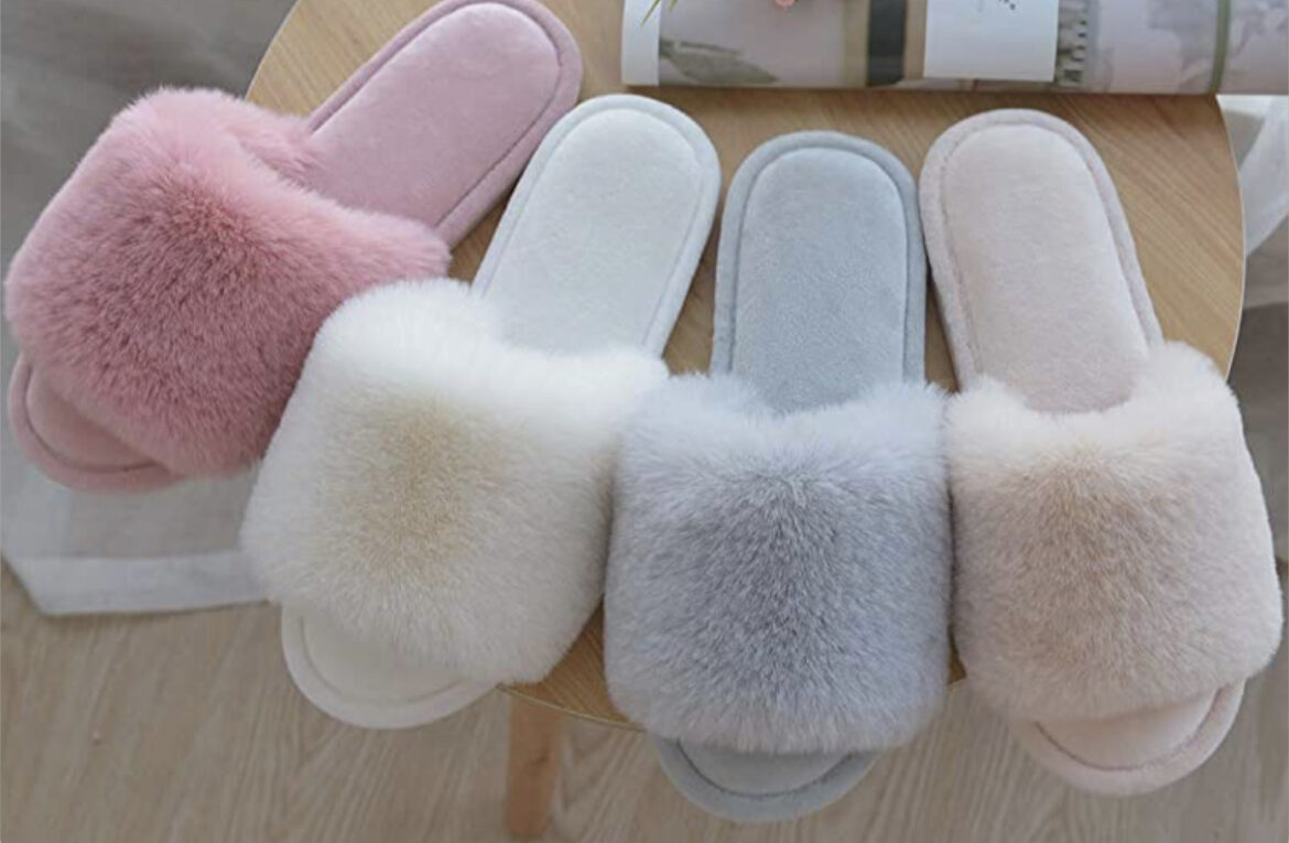 50% OFF Soft Fuzzy House Slippers – The Coupon Thang
