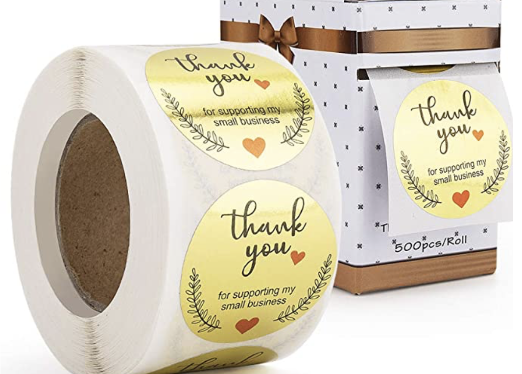 50% OFF Thank You Stickers, 500 PC – The Coupon Thang
