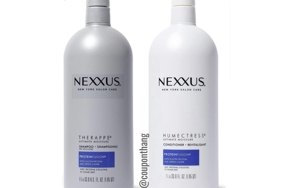 Nexxus Shampoo and Conditioner 2 pack of 33 8 oz The Coupon Thang