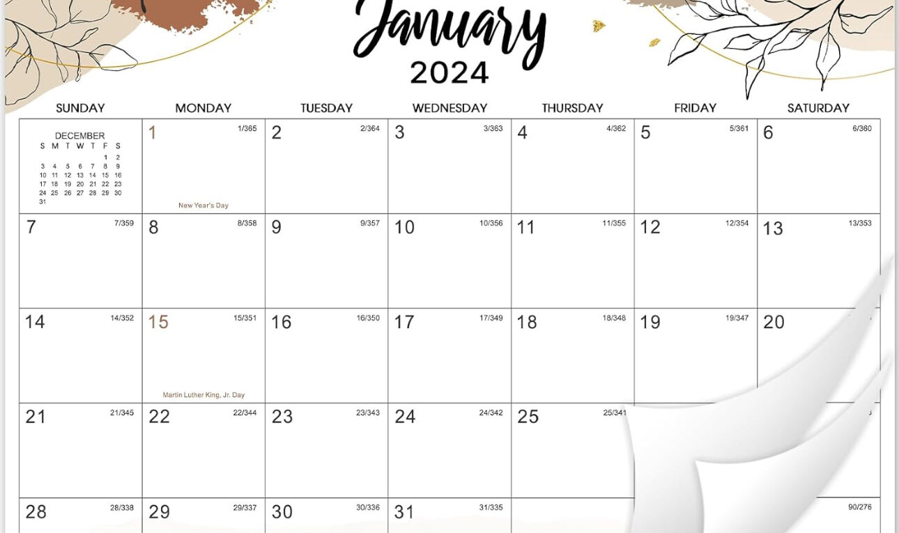 55 OFF 2024 Wall Calendar The Coupon Thang